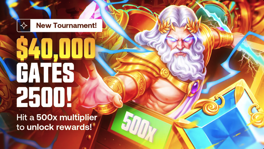 Shuffle $40K Gates of Olympus 2500 tournament